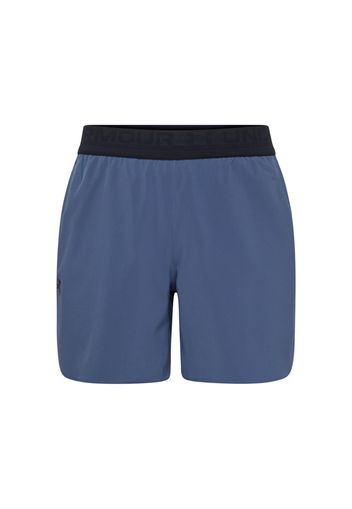 UNDER ARMOUR Pantaloni sportivi 'Peak'  blu colomba / nero