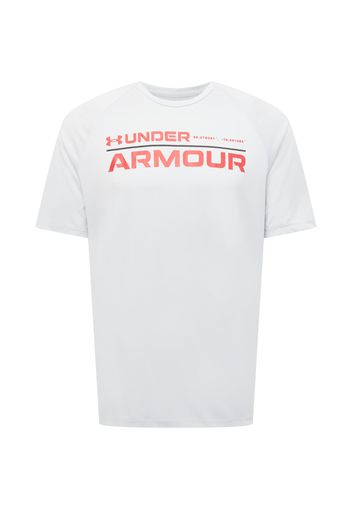 UNDER ARMOUR Maglia funzionale  grigio chiaro / melone / nero