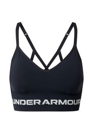 UNDER ARMOUR Reggiseno sportivo  nero / bianco