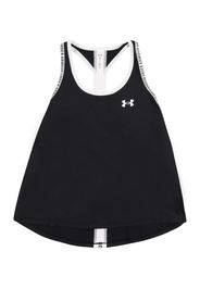 UNDER ARMOUR Top sportivo 'Knockout'  nero / bianco