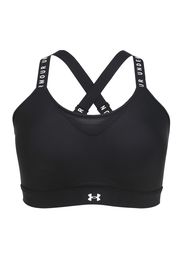 UNDER ARMOUR Reggiseno sportivo 'Infinity'  nero / bianco