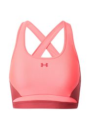 UNDER ARMOUR Reggiseno sportivo 'Armour Mid'  rosa