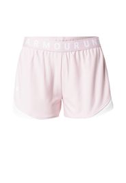 UNDER ARMOUR Pantaloni sportivi 'Play Up Shorts 3.0'  rosa / offwhite