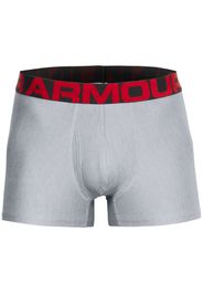 UNDER ARMOUR Pantaloncini intimi sportivi  grigio chiaro / rosso / nero