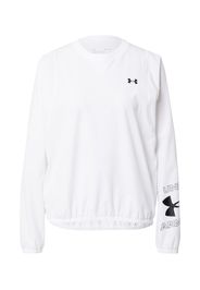 UNDER ARMOUR Felpa sportiva  nero / bianco