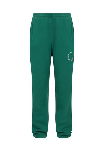 UNFOLLOWED x ABOUT YOU Pantaloni  verde scuro / bianco