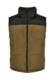 Urban Classics Big & Tall Gilet  nero / cachi