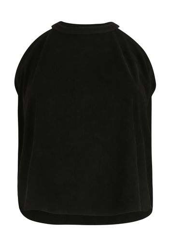 Urban Classics Curvy Top 'Peached Rib Neckholder'  nero