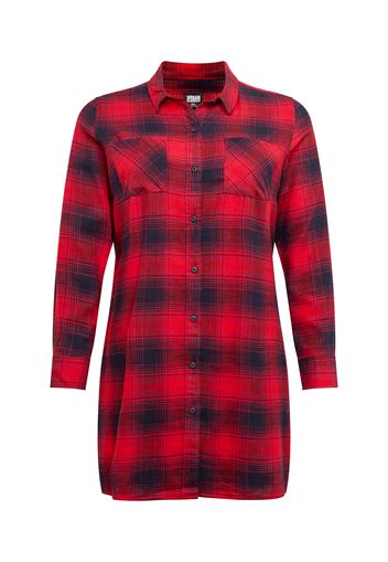 Urban Classics Curvy Abito camicia  rosso / marino