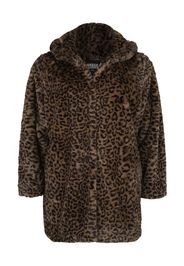 Urban Classics Curvy Giacca di mezza stagione 'Leo Teddy Coat'  oliva