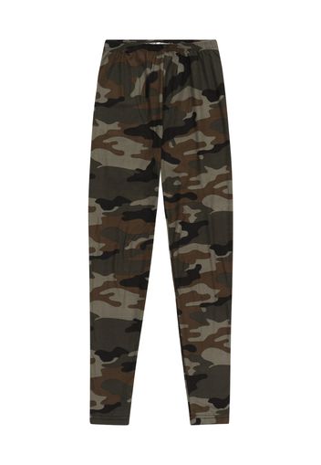 Urban Classics Kids Leggings  verde scuro / nero / cachi / verde chiaro