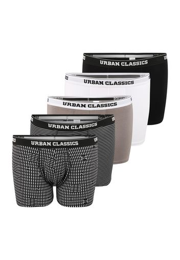 Urban Classics Plus Size Boxer  bianco / nero / talpa