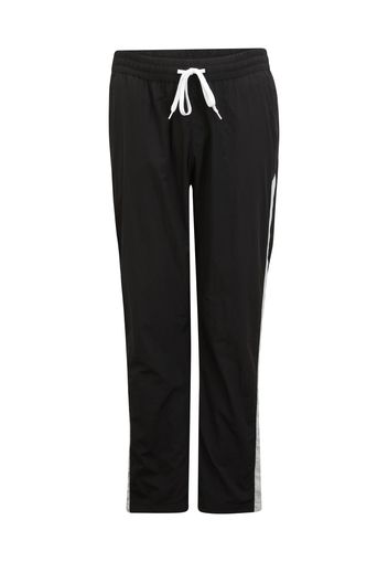 Urban Classics Plus Size Pantaloni  nero / bianco