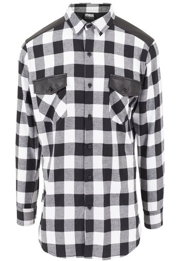 Urban Classics Camicia  bianco / nero