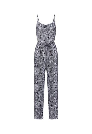 Urban Classics Tuta jumpsuit  bianco / nero