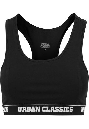 Urban Classics Reggiseno  bianco / nero