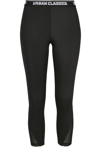 Urban Classics Leggings  nero / bianco