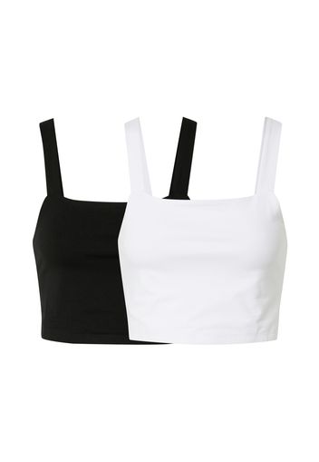 Urban Classics Top  bianco / nero