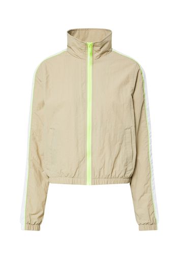 Urban Classics Giacca di mezza stagione  bianco / beige / verde neon