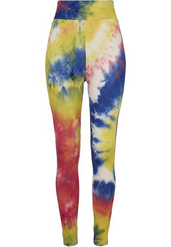 Urban Classics Leggings  blu reale / giallo / melone