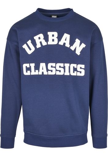 Urban Classics Felpa  navy / bianco