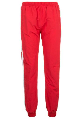 Urban Classics Pantaloni  bianco / rosso fuoco