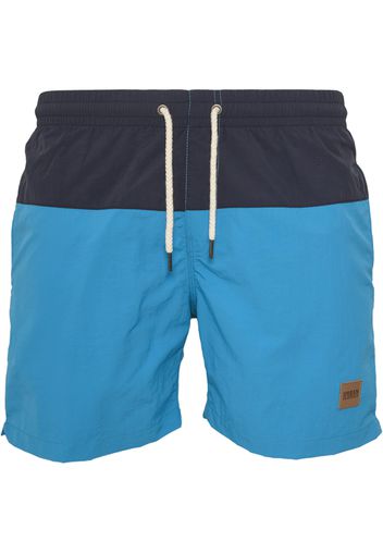 Urban Classics Pantaloncini da bagno  blu scuro / blu cielo