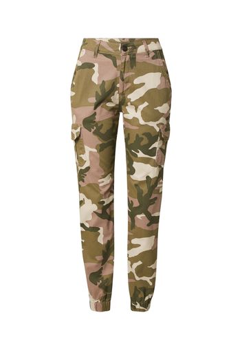 Urban Classics Pantaloni cargo  rosa antico / oliva / beige