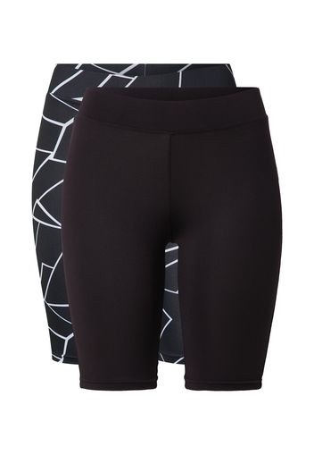 Urban Classics Leggings  nero / bianco / antracite