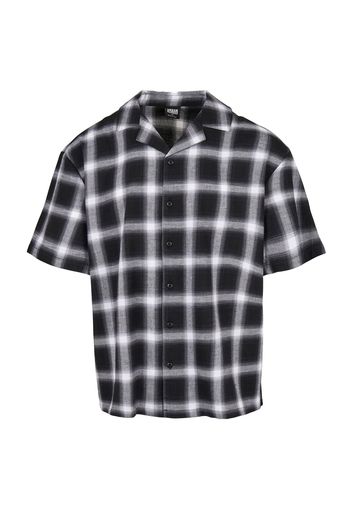 Urban Classics Camicia  nero / bianco