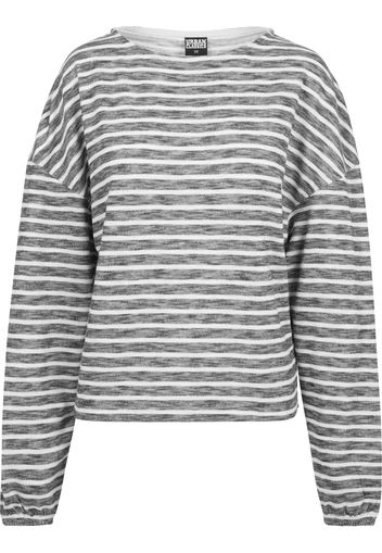 Urban Classics Pullover extra Men  nero sfumato / bianco