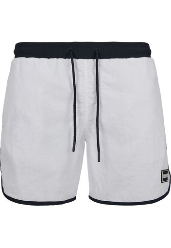 Urban Classics Pantaloncini da bagno  bianco / navy