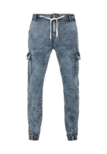 Urban Classics Jeans cargo  blu denim
