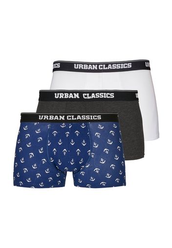 Urban Classics Boxer  navy / grigio scuro / nero / bianco