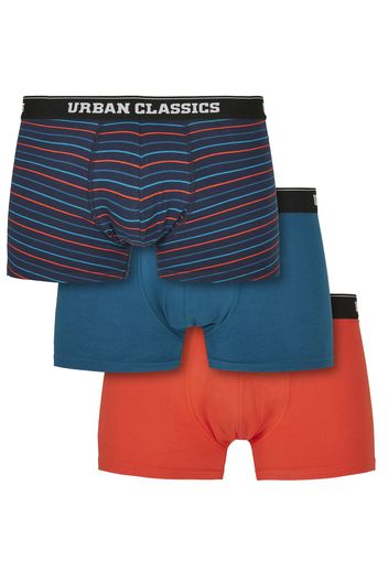 Urban Classics Boxer  rosso arancione / blu notte / blu