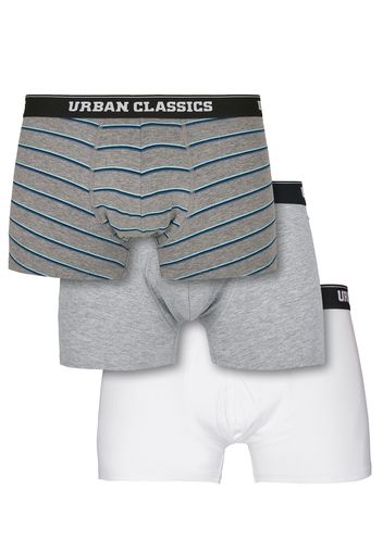 Urban Classics Boxer  bianco / blu / grigio sfumato