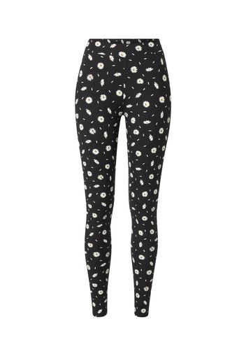 Urban Classics Leggings  nero / bianco / giallo