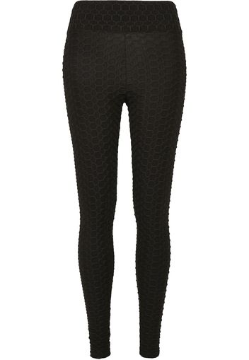 Urban Classics Leggings 'Honeycomb'  nero