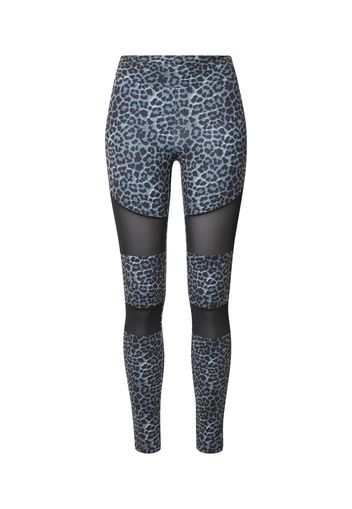 Urban Classics Leggings  nero / blu / blu scuro / bianco