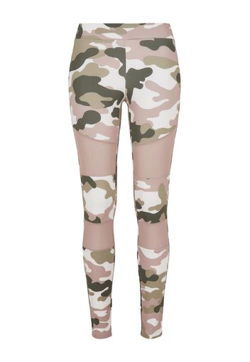 Urban Classics Leggings  rosa / cachi / bianco / verde scuro