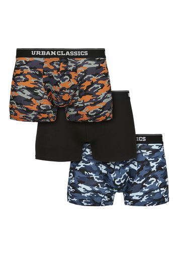 Urban Classics Boxer  blu fumo / blu colomba / arancione / nero