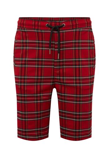 Urban Classics Pantaloni  rosso / nero