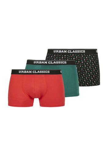 Urban Classics Boxer  navy / verde / rosso