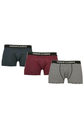 Urban Classics Boxer  beige / verde scuro / rosso ciliegia / nero