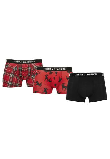 Urban Classics Boxer  rosso / nero / bianco