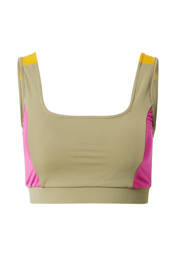 Urban Classics Reggiseno  giallo / cachi / pitaya