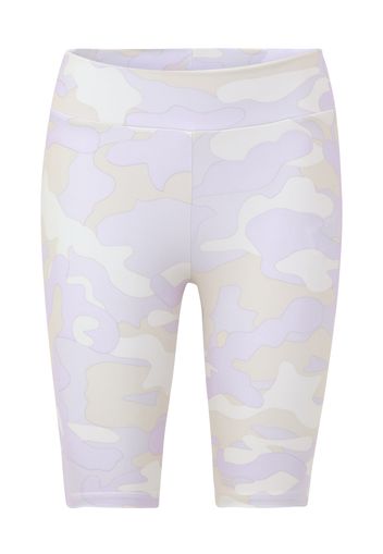 Urban Classics Leggings  beige / lilla / bianco