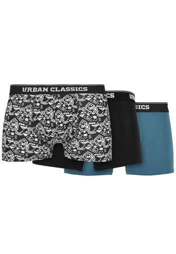 Urban Classics Boxer  blu cielo / nero / bianco