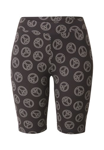 Urban Classics Leggings  nero / bianco