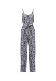 Urban Classics Tuta jumpsuit  bianco / nero